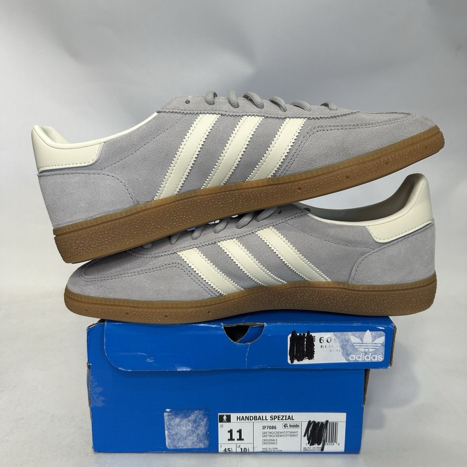 Adidas Adidas Originals Handball Spezial “Grey Cream White” Size US 11 / EU 44 - 3 Thumbnail