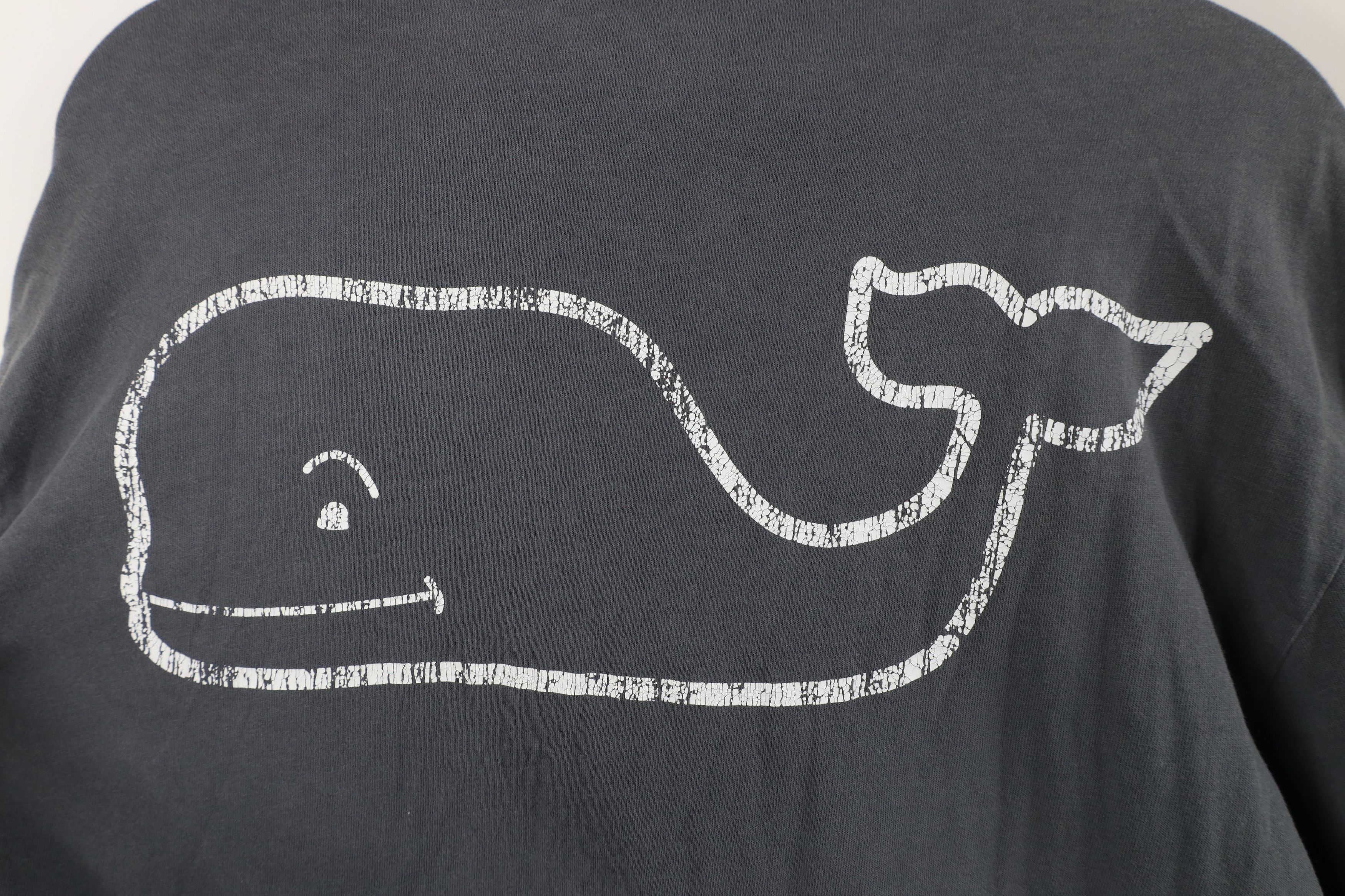 Vineyard Vines Vineyard Vines Spell Whale Long Sleeve Pocket T-Shirt Gray Size US M / EU 48-50 / 2 - 11 Thumbnail