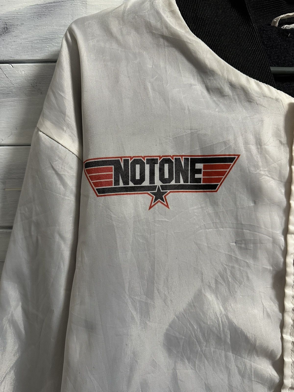Japanese Brand Rare Vintage Bomber Warhawk Frontline Combat Notone USA Size US XL / EU 56 / 4 - 6 Thumbnail
