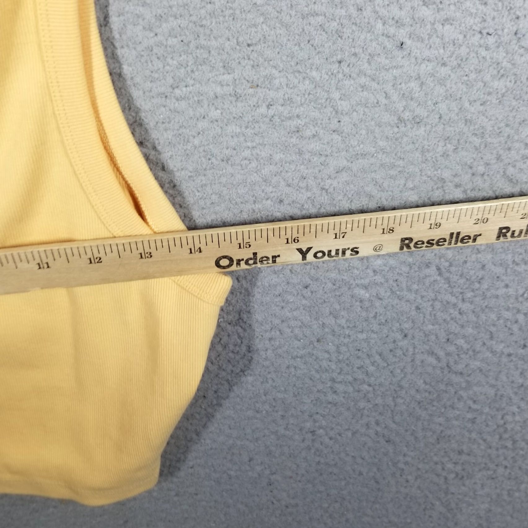 Jordan Brand VINTAGE Air Jordan Women's Tank Top Medium Sleeveless Yellow Activewear 90s Girls Size M / US 6-8 / IT 42-44 - 7 Thumbnail
