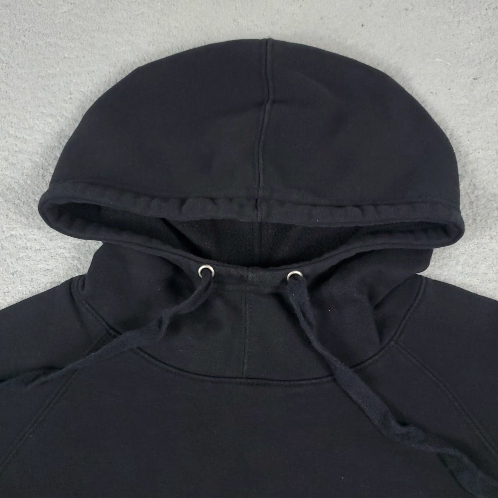 Champion VINTAGE Champion Hoodie Pullover Adult Large Black Casual Men’s Fleece Logo Sweatshirt Size US L / EU 52-54 / 3 - 3 Thumbnail