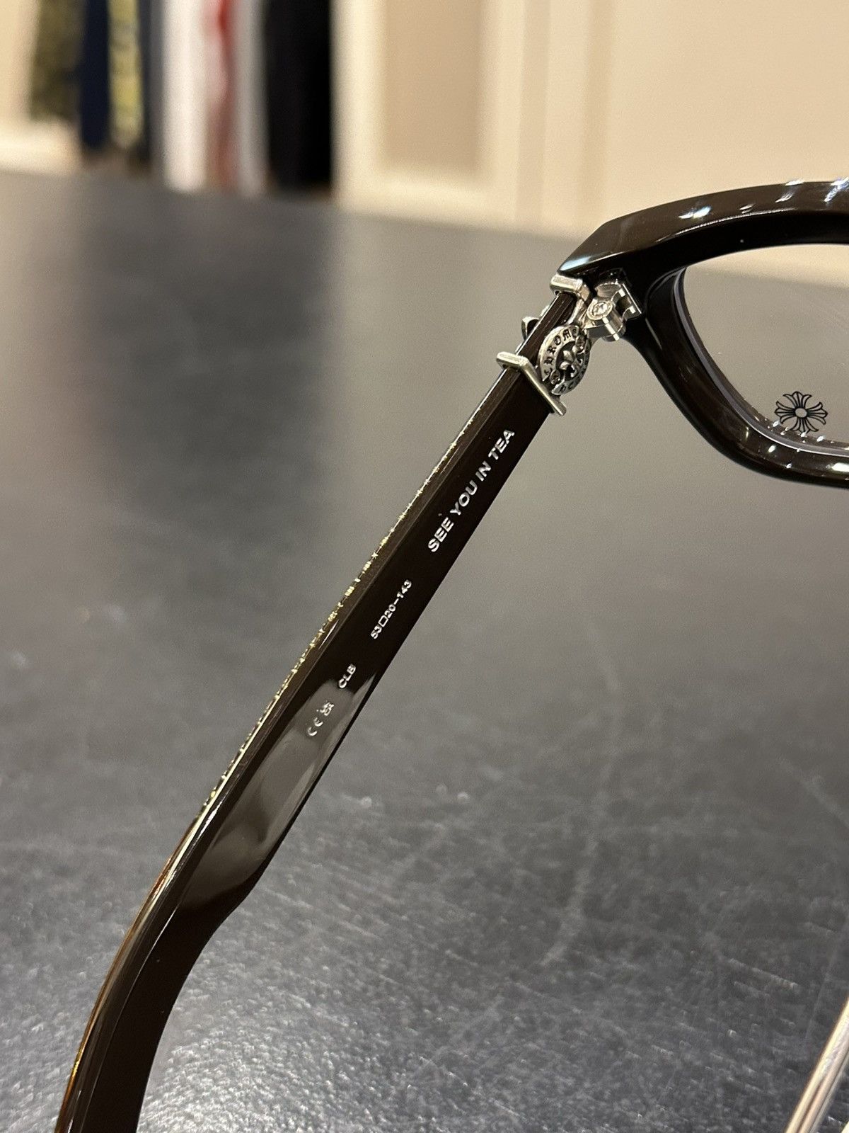Chrome Hearts Chrome Hearts ‘See You In Tea’ Glasses Size ONE SIZE - 6 Thumbnail