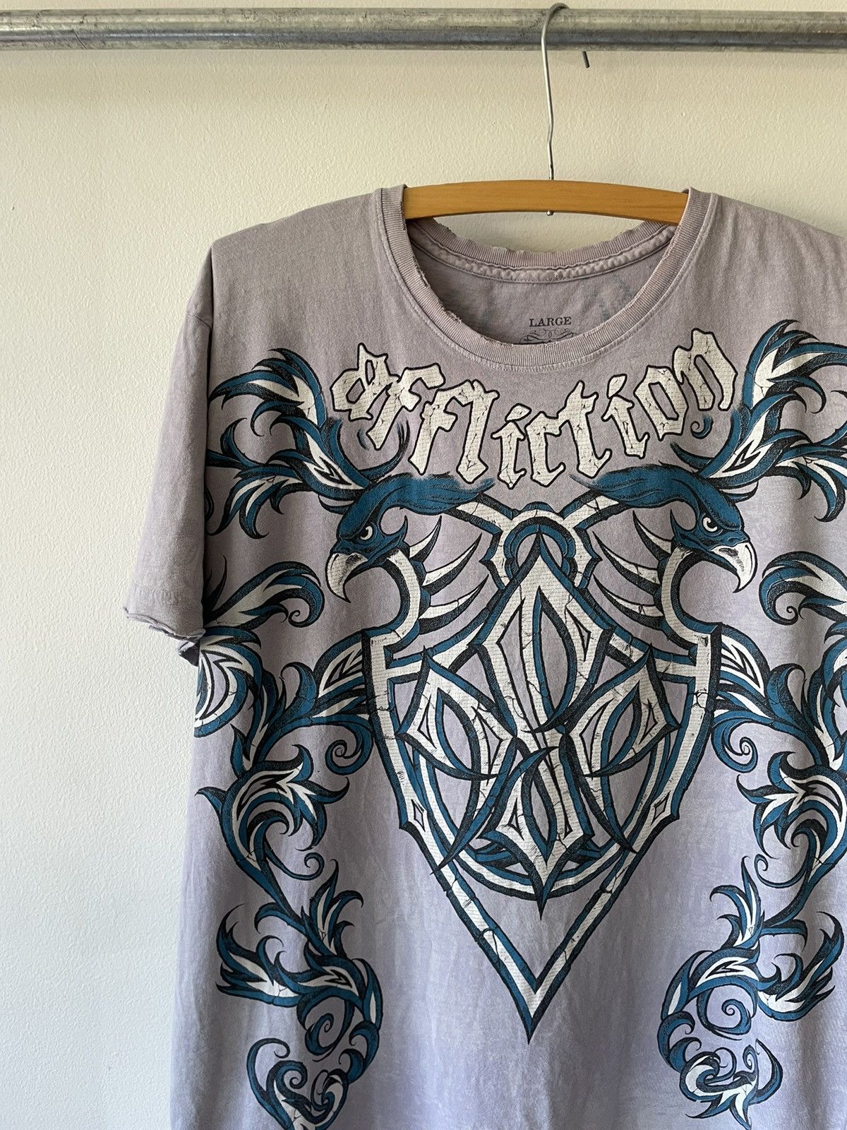 Affliction Vintage Y2K Affliction Bird Design tee Size US L / EU 52-54 / 3 - 2 Thumbnail