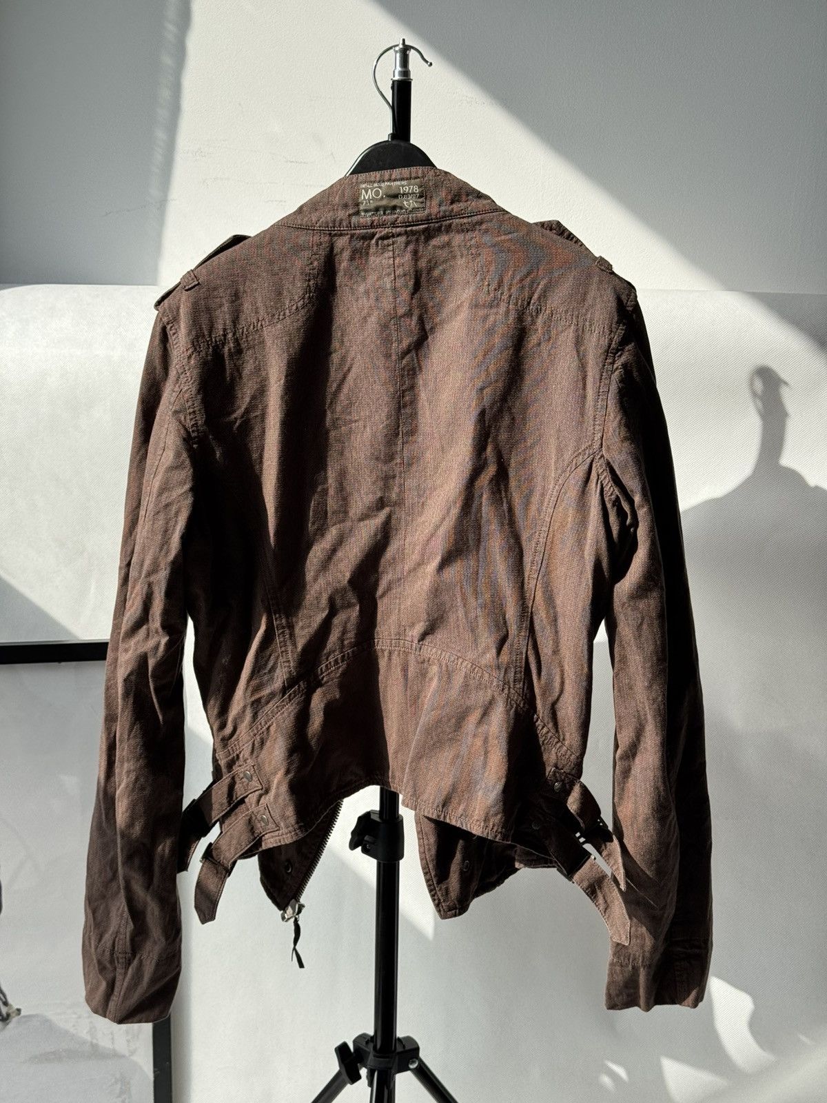 Diesel Archive Diesel Brown Corset Jacket Napoleon Style 00s Size L / US 10 / IT 46 - 3 Thumbnail