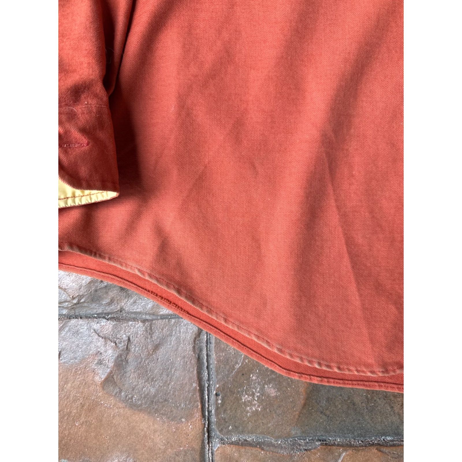 Vintage VINTAGE Browning Super Naturals Shooting Button Shirt XL Orange Canvas Cotton Button-Up Long Sleeve Collared casual Mens 17-XL-17.5 Made in USA Size US XL / EU 56 / 4 - 7 Thumbnail