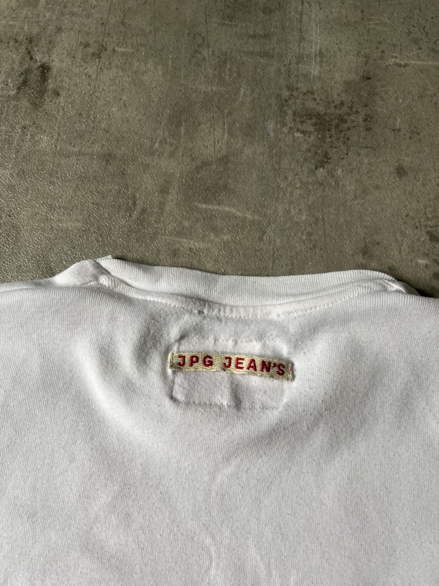 Jean Paul Gaultier Vintage Jean Paul Gaultier Equal white T-shirt rare Size US L / EU 52-54 / 3 - 10 Thumbnail