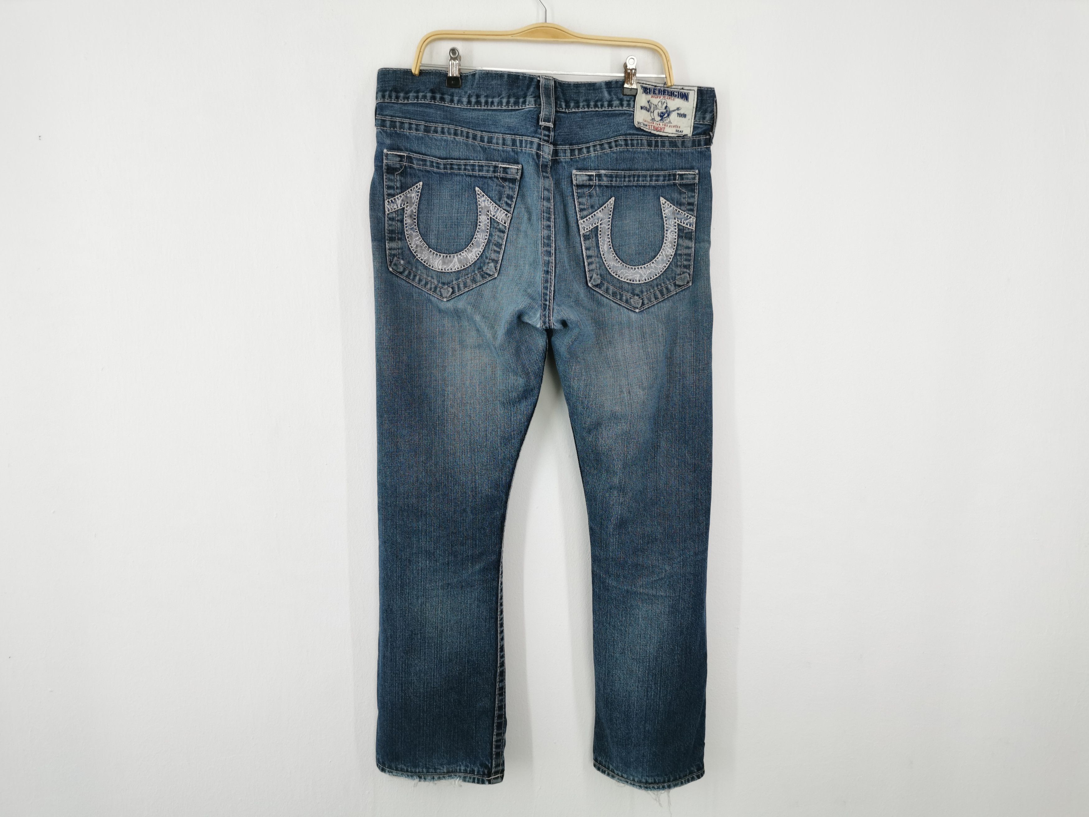True Religion Vintage True Religion Denim Jeans Made In USA Size US 38 / EU 54 - 2 Thumbnail