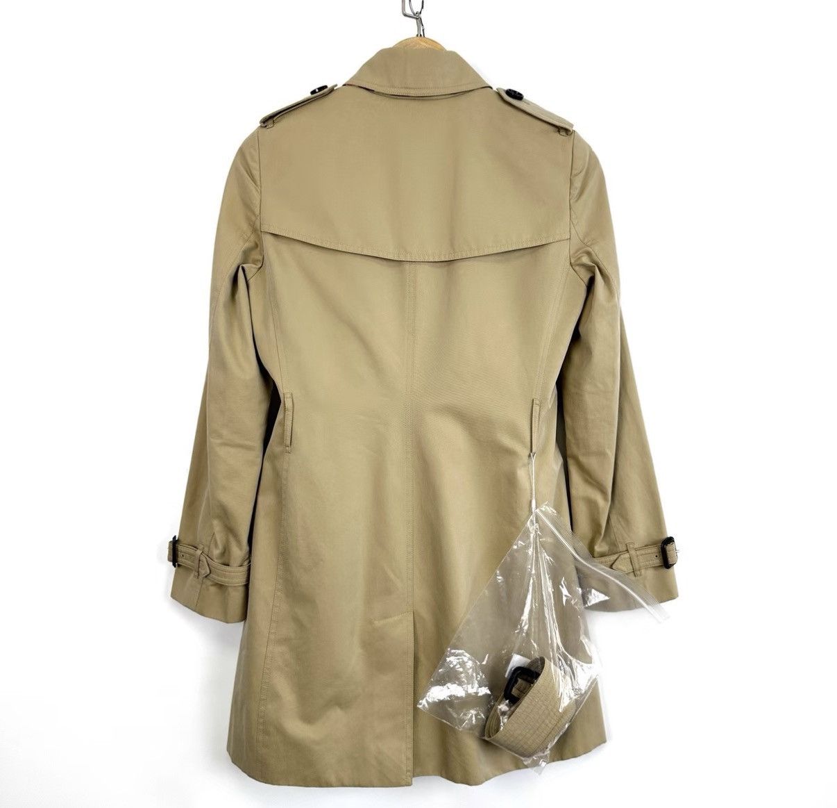 Burberry Burberry Detachable Goat Cashmere Lined Trench Coat K12 Size XS / US 0-2 / IT 36-38 - 2 Thumbnail