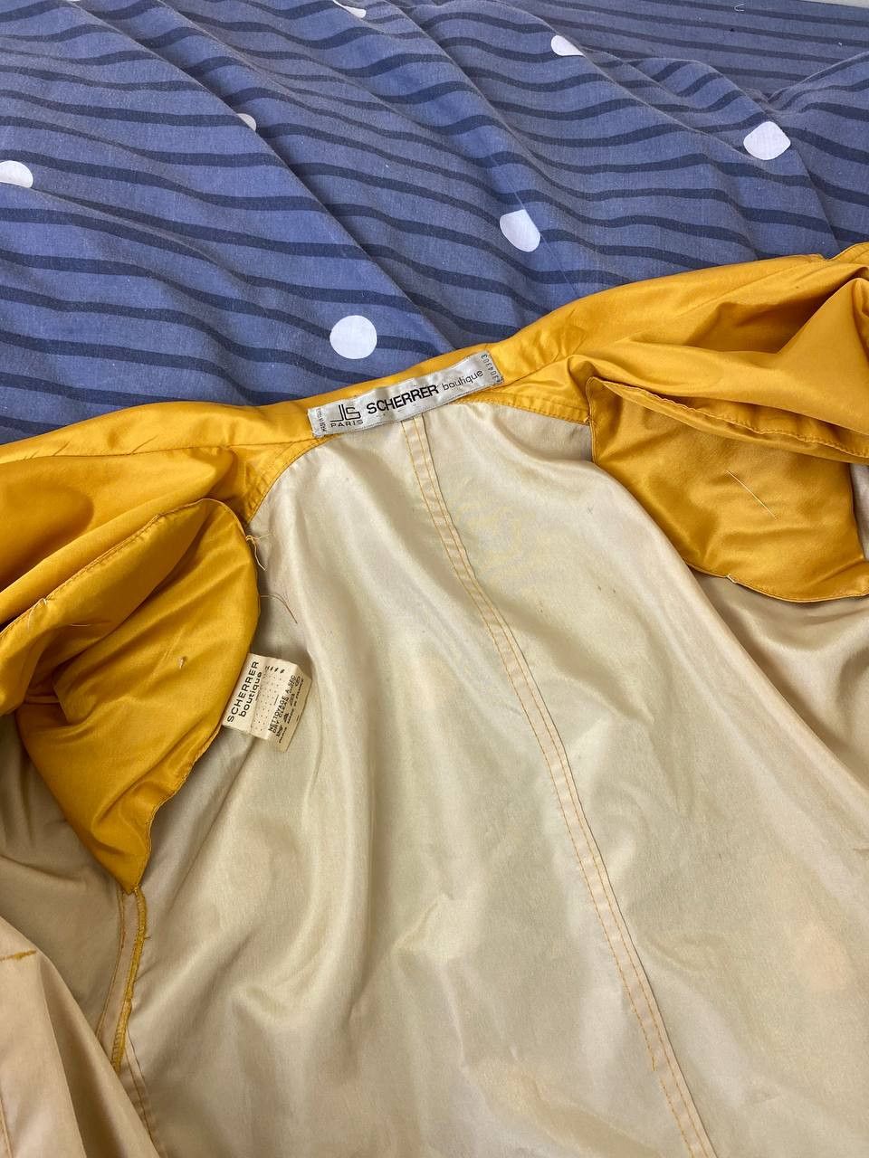 Jean-Louis Scherrer Vintage J-L Scherrer Paris Nylon Cropped Jacket Size M / US 6-8 / IT 42-44 - 8 Thumbnail