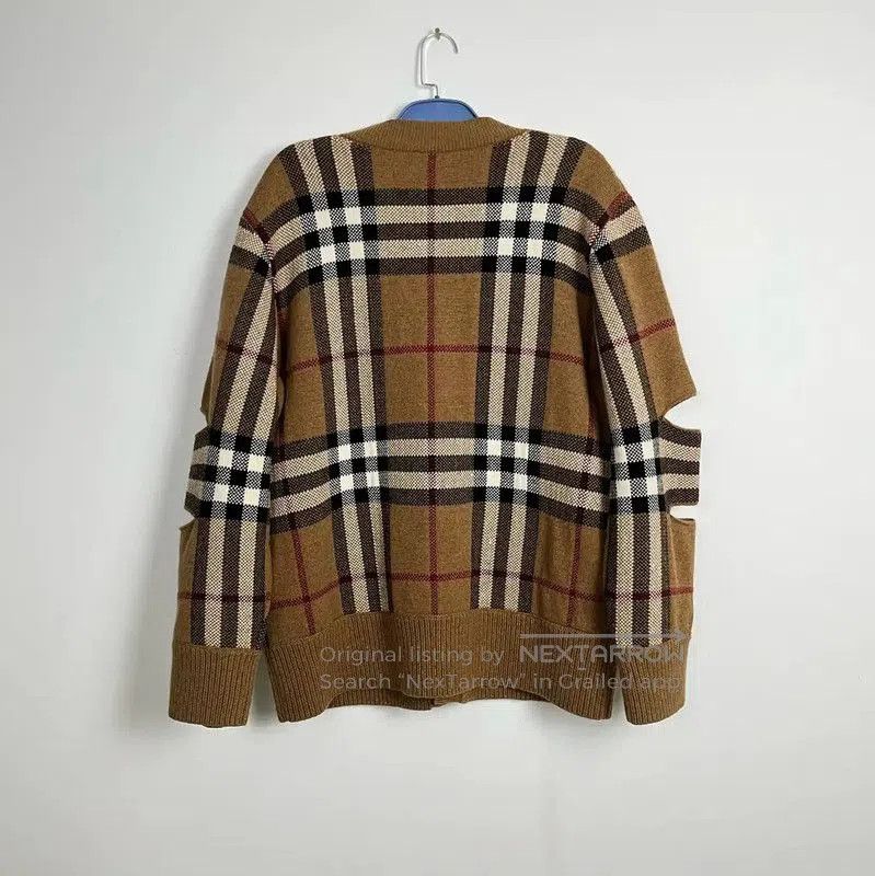 Burberry Burberry Men's Yellow Wool Cardigan. Size US L / EU 52-54 / 3 - 1 Thumbnail