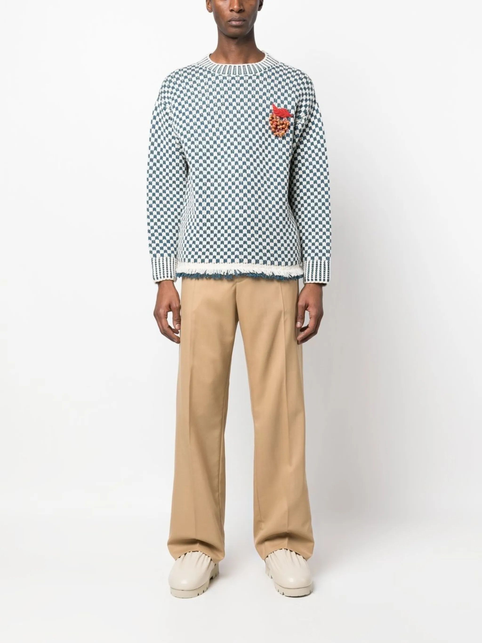 Marni o1y0225 Casual Pant in Beige Size US 34 / EU 50 - 5 Thumbnail