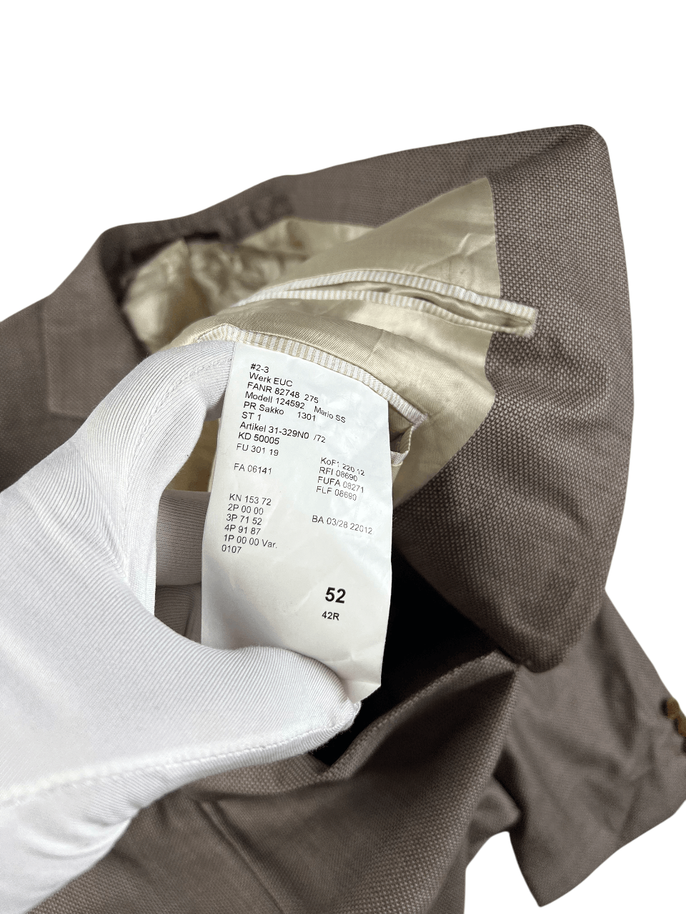 Ermenegildo Zegna Blazer Ermenegildo Zegna 42R Size 42R - 5 Thumbnail