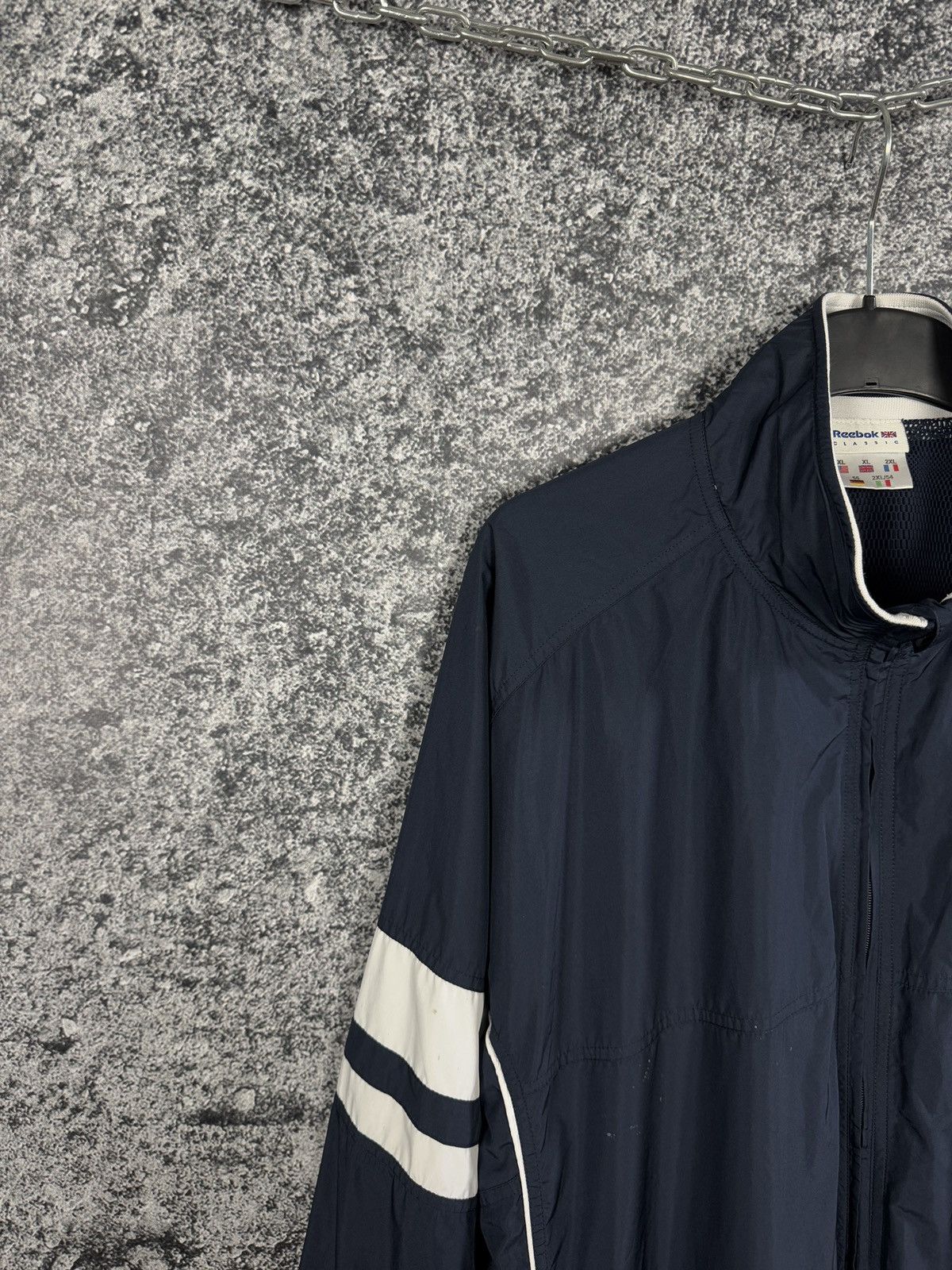 Reebok Reebok Classic Full Zip Vintage Track Jacket Windbreaker XL Size US XL / EU 56 / 4 - 3 Thumbnail