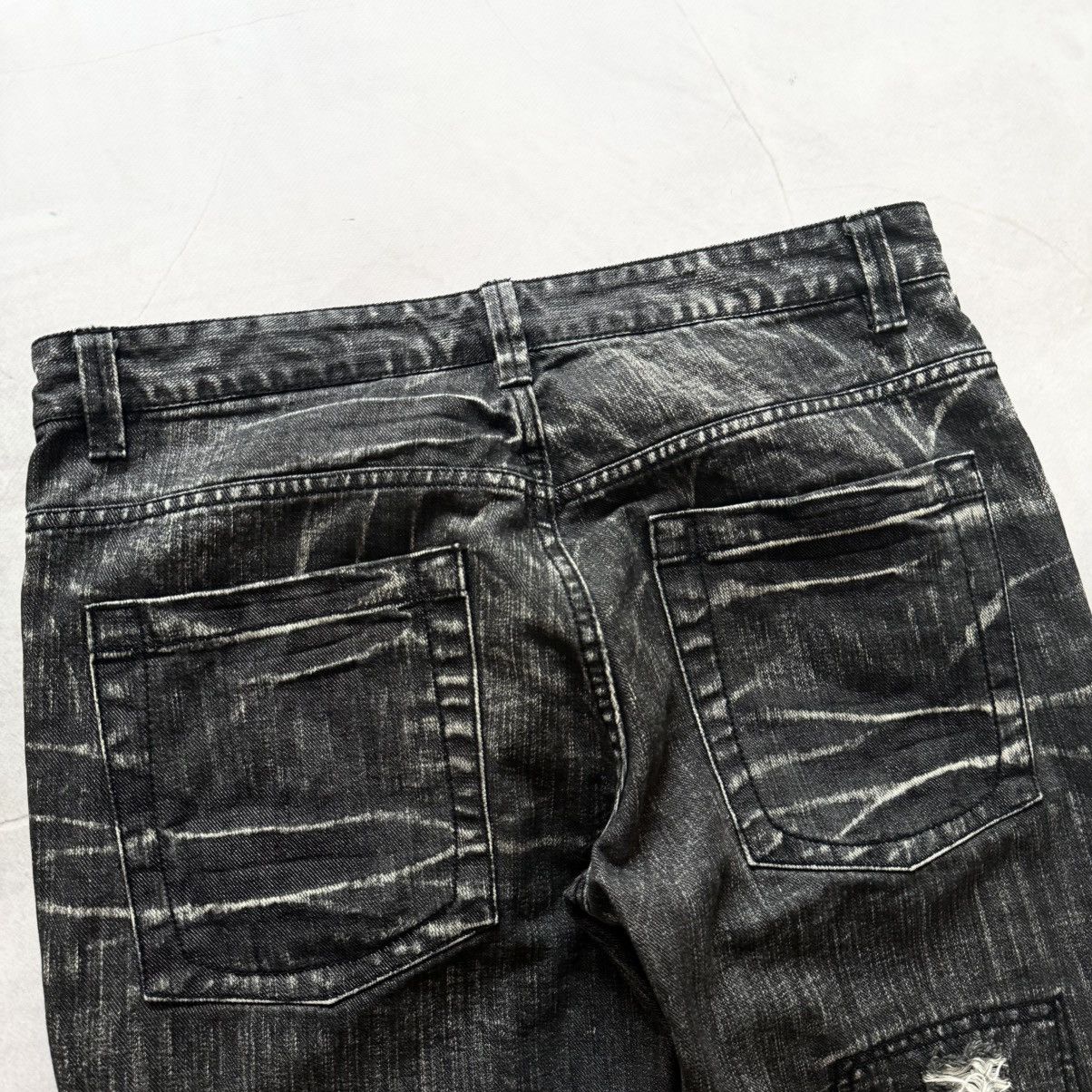 Hysteric Glamour Vintage Distressed Faded Jeans Hysteric Glamour Vibe Y2K Size US 34 / EU 50 - 6 Thumbnail