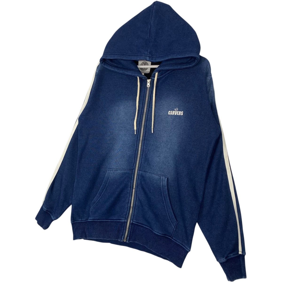 Vintage Vintage Natural Born Carvers Hoodie Sweater Navy Blue Size US L / EU 52-54 / 3 - 2 Thumbnail