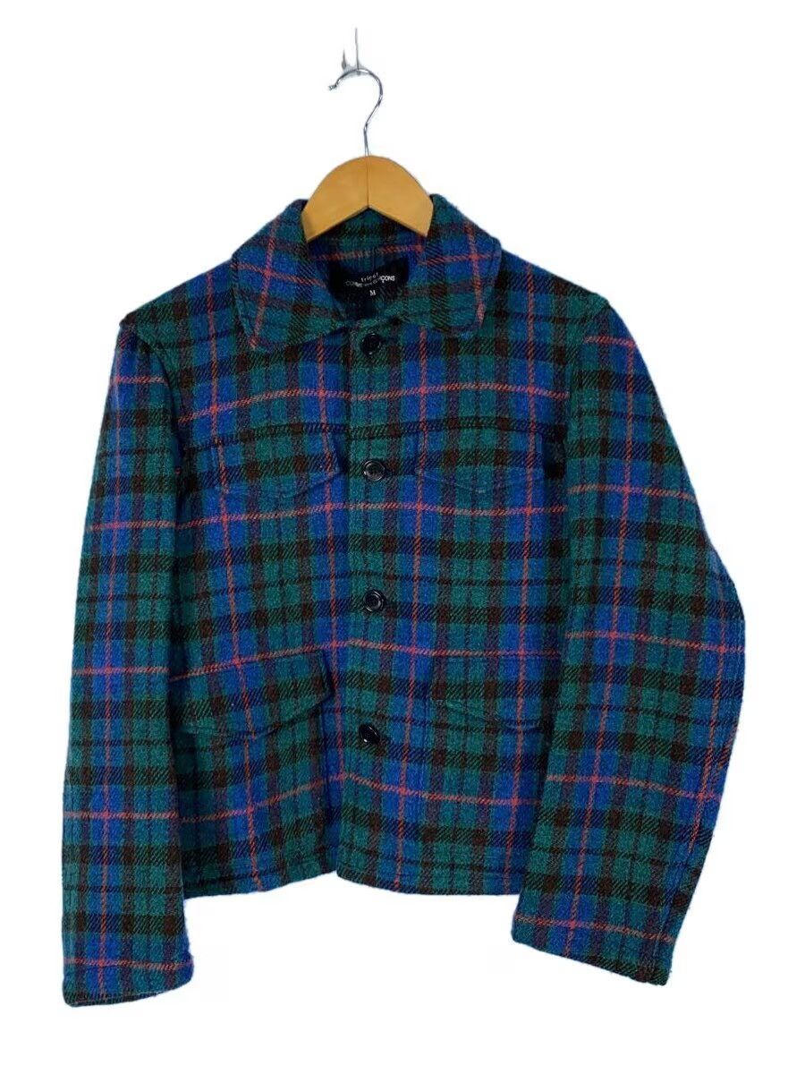 Comme des Garcons Plaid Wool Jacket Size M / US 6-8 / IT 42-44 - 1 Thumbnail