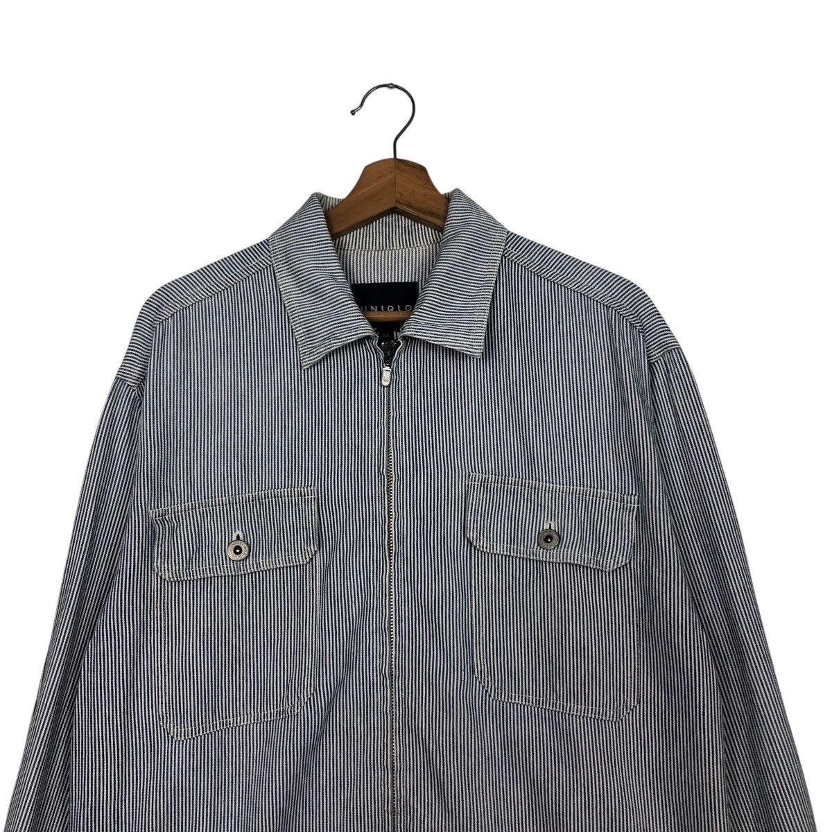 Japanese Brand 📌Vintage Hickory Chore Jacket Uniqlo Striped Issey Miyake Size US M / EU 48-50 / 2 - 4 Thumbnail