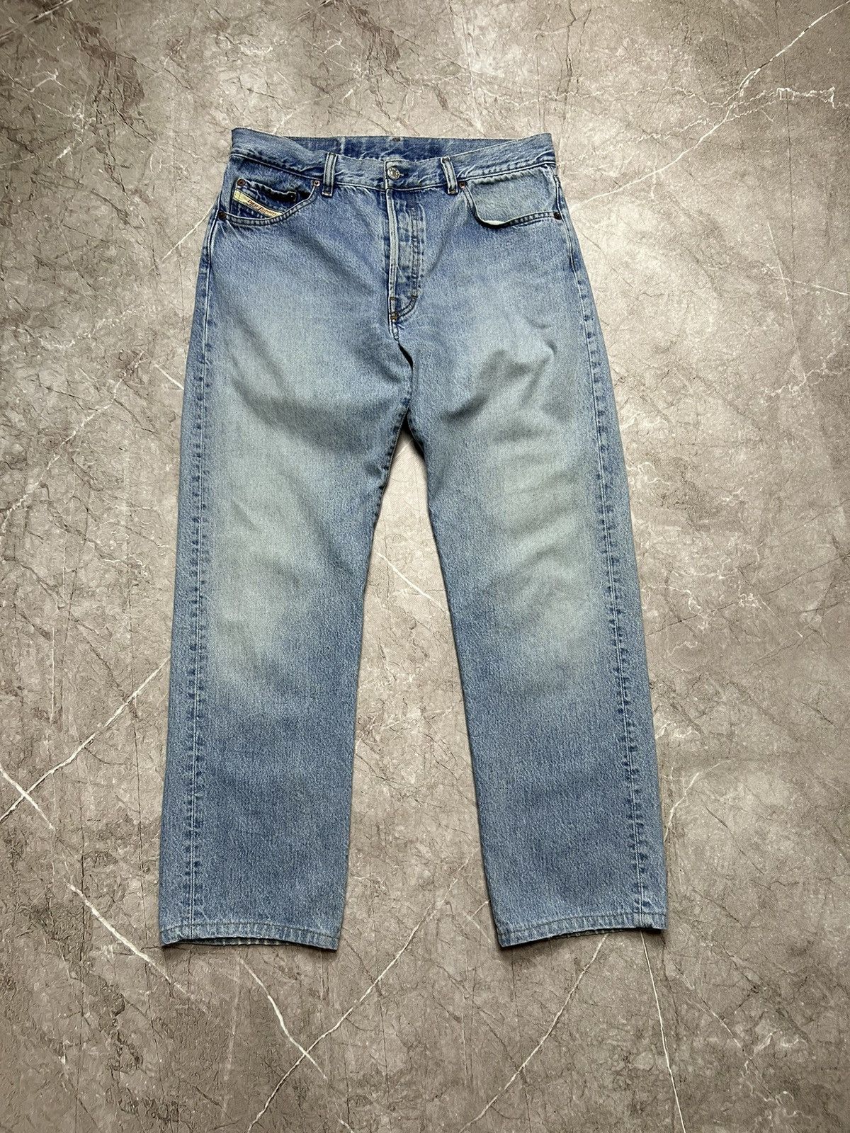 Diesel × Vintage Vintage Diesel Jeans Dirty Pants Faded Denim Distressed Y2K Size US 34 / EU 50 - 5 Thumbnail