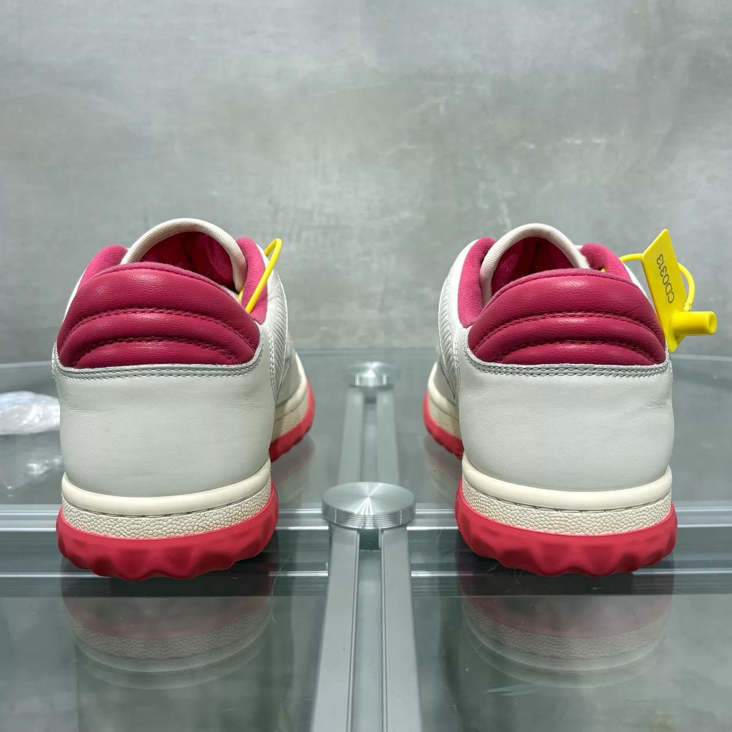 Gucci Gucci MAC80 Casual Sneaker White/Pink Women's 36 Size US 5.5 / IT 35.5 - 6 Thumbnail