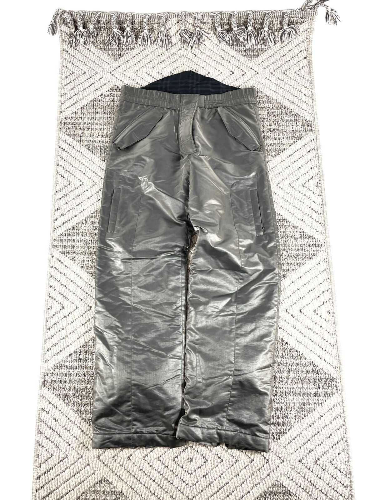 Burberry Burberry London Metallic Ski Pants - Archive Size US 39 - 1 Thumbnail