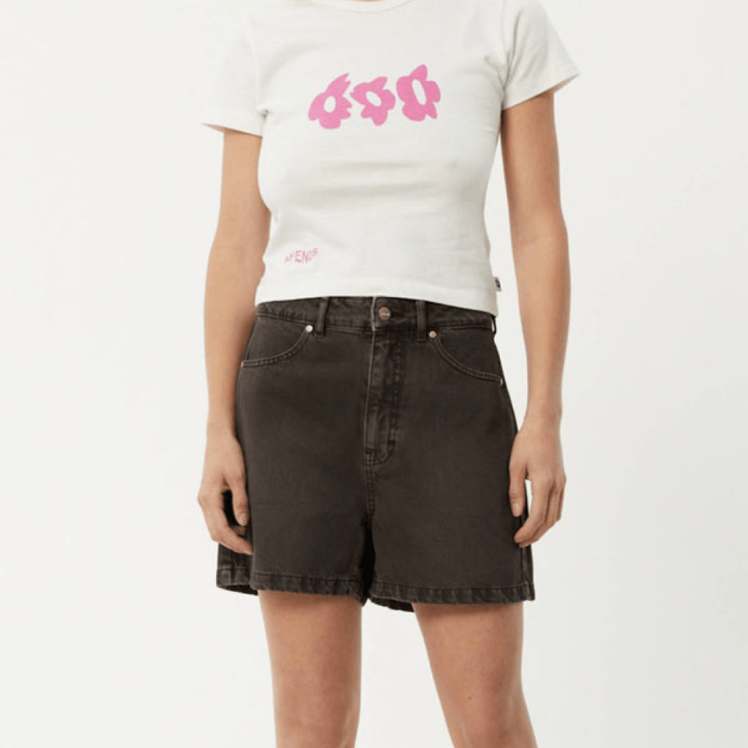 Afends NWT Afends - Seventy Threes - Organic Denim Shorts - 26 Size 26" / US 2 / IT 38 - 11 Thumbnail