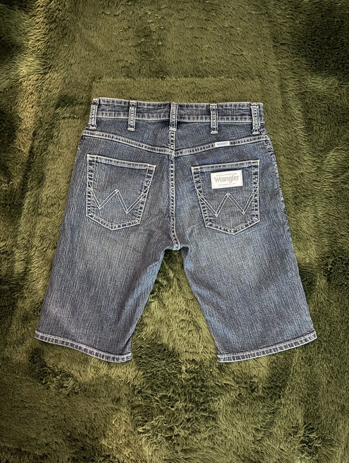 Wrangler [W28] wrangler japan relaxed fit denim shorts half pants Size US 28 / EU 44 - 8 Thumbnail