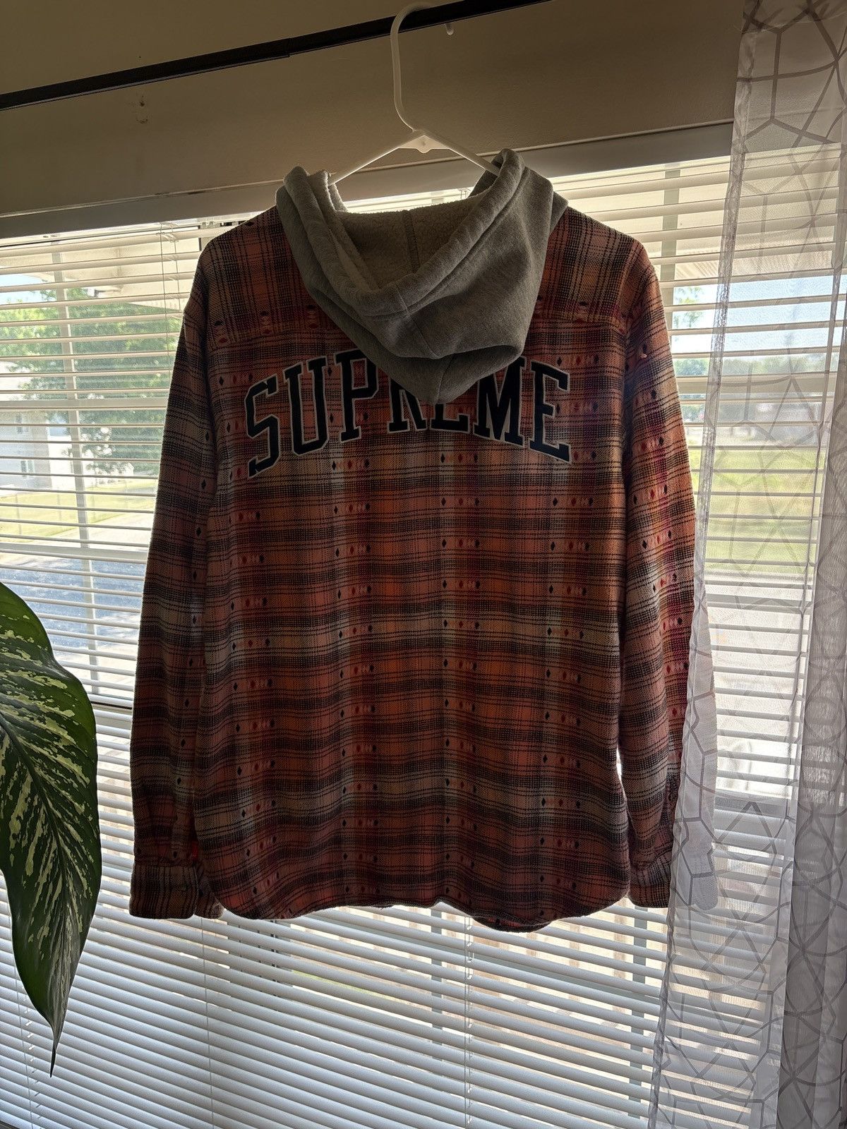 Supreme Supreme Hooded Flannel Size US M / EU 48-50 / 2 - 2 Thumbnail
