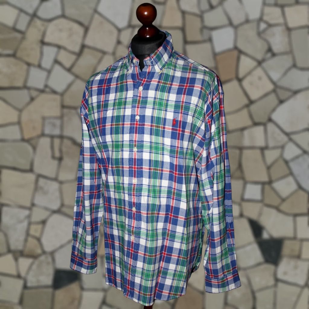 Ralph Lauren Ralph Lauren Polo Shirt Blaire cotton mens L Multicoloured Shirt Mens L Blaire Polo Ralph Lauren shirts Size US L / EU 52-54 / 3 - 1 Thumbnail