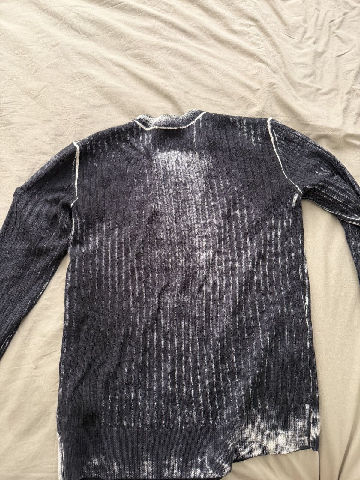 Diesel Diesel K-Larence-B reverse-print cotton jumper | Grailed