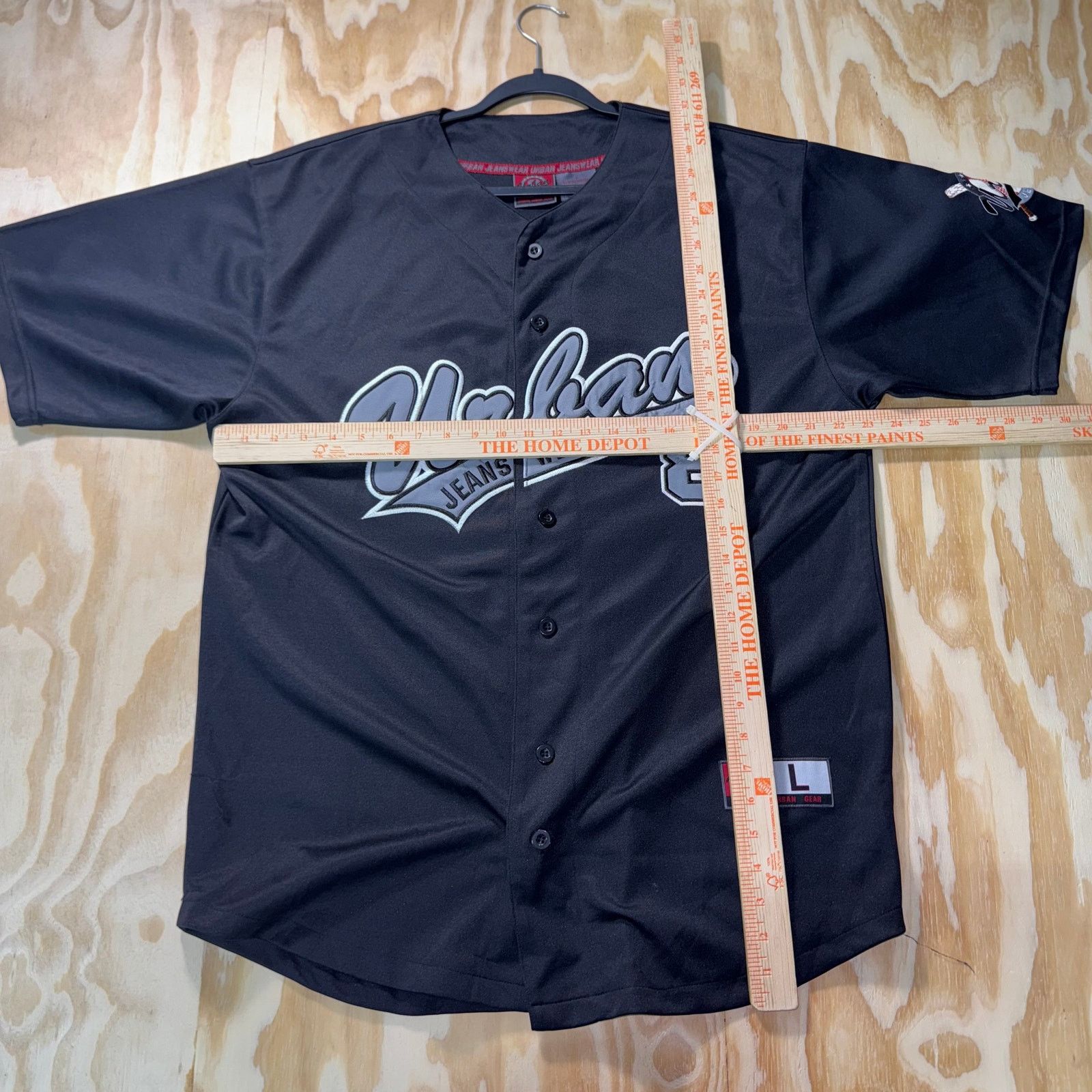 Vintage Vintage Y2K urban jeanswear 2000s hip hop baseball jersey Size US L / EU 52-54 / 3 - 4 Thumbnail
