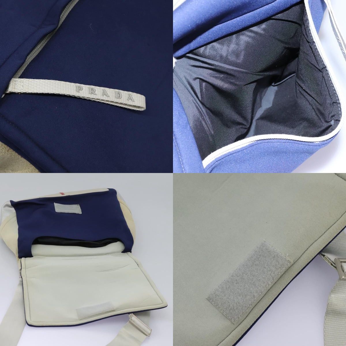 Prada PRADA Sports Shoulder Bag Nylon Blue Size ONE SIZE - 12 Thumbnail
