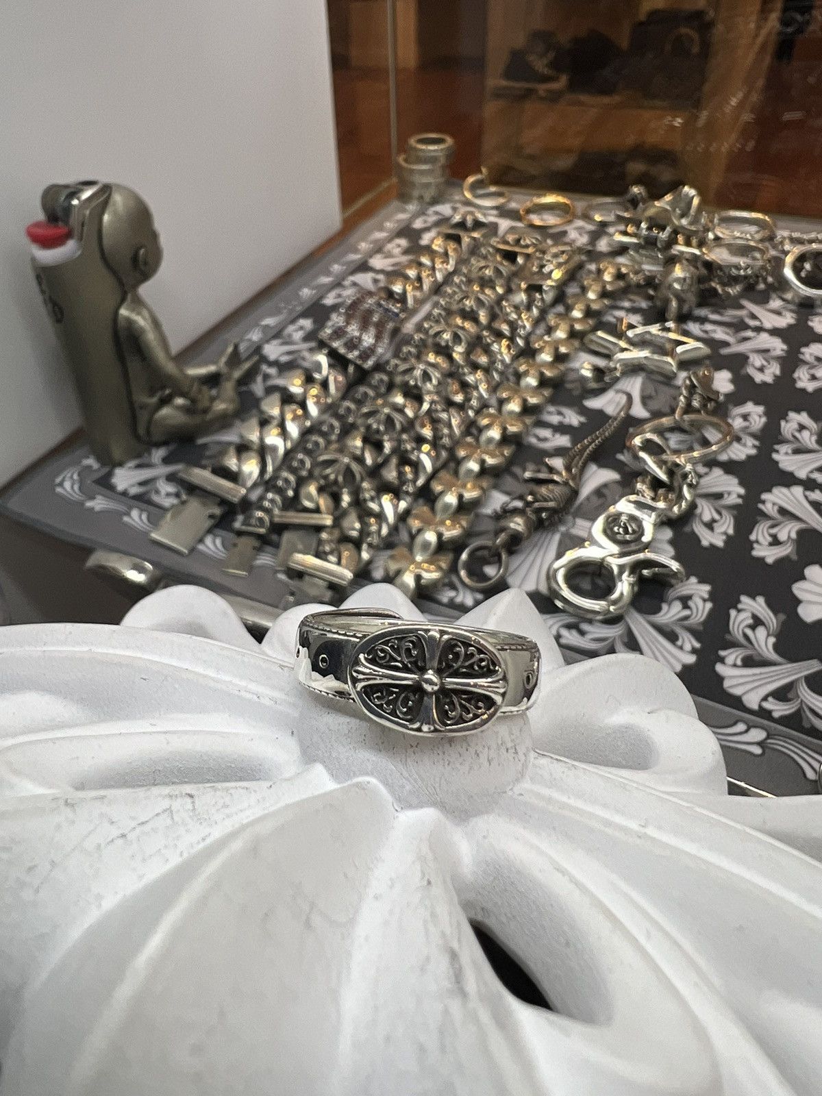 Chrome Hearts Chrome Hearts Oval Belt Ring Silver | Grailed