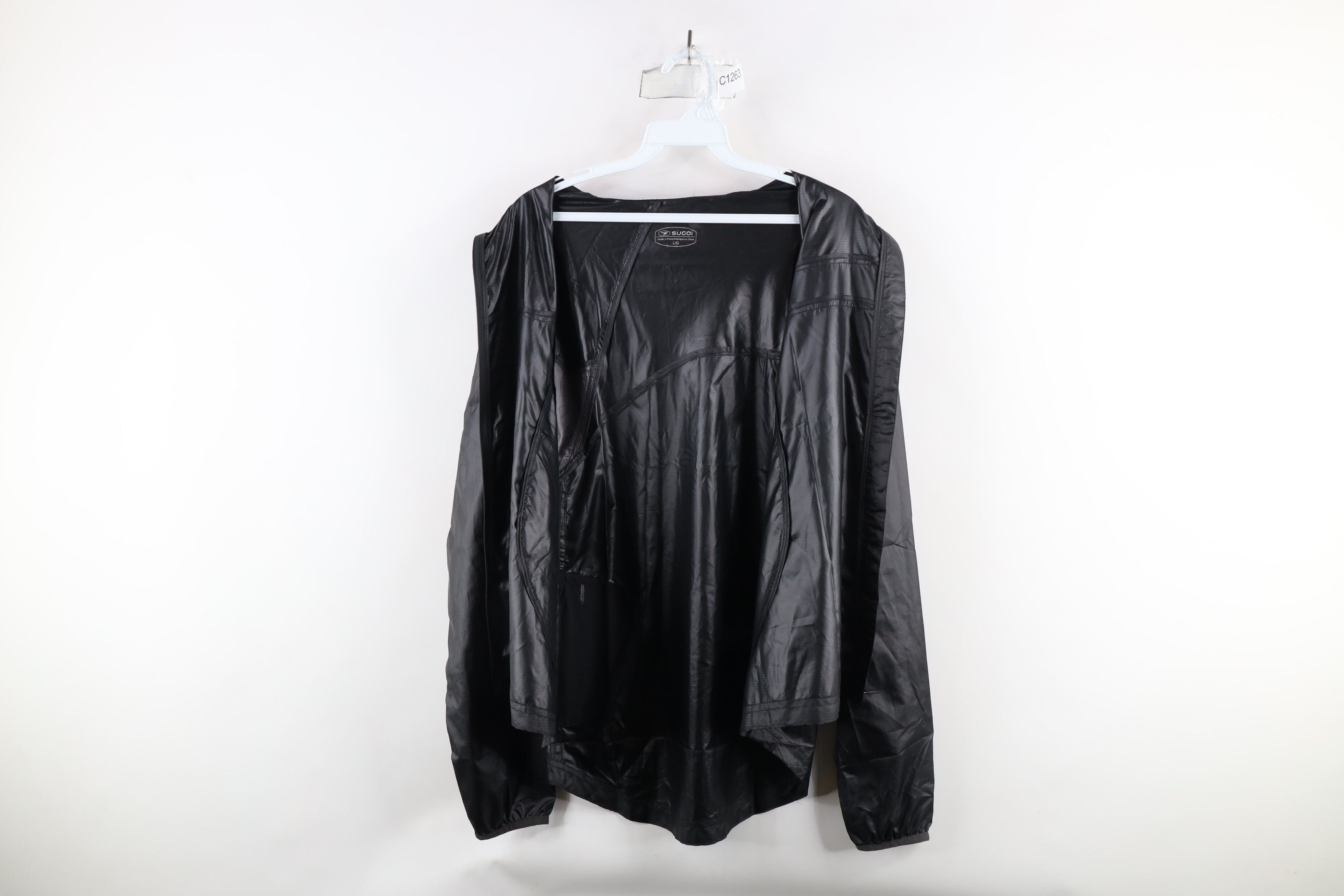 Vintage Sugoi Reflective Super Lightweight Windbreaker Jacket Size L / US 10 / IT 46 - 7 Thumbnail