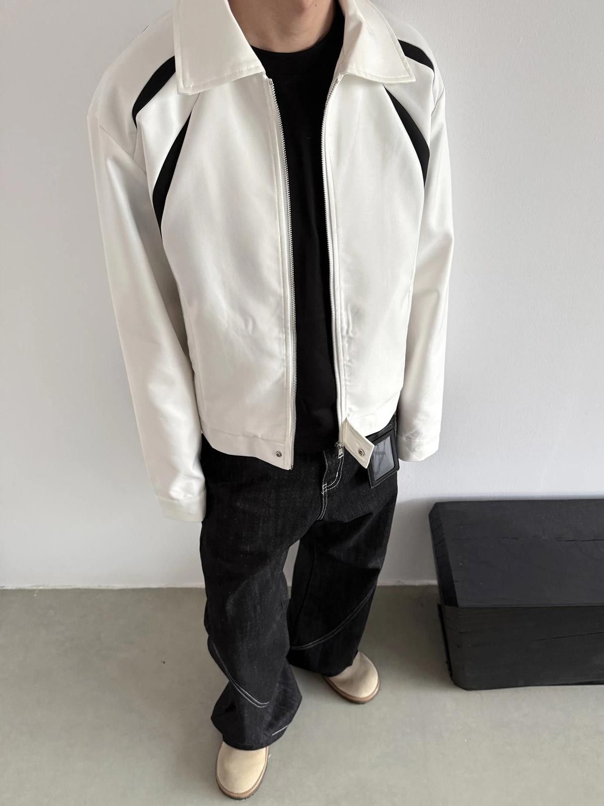 Japanese Brand Color Block Jacket Size US M / EU 48-50 / 2 - 3 Thumbnail