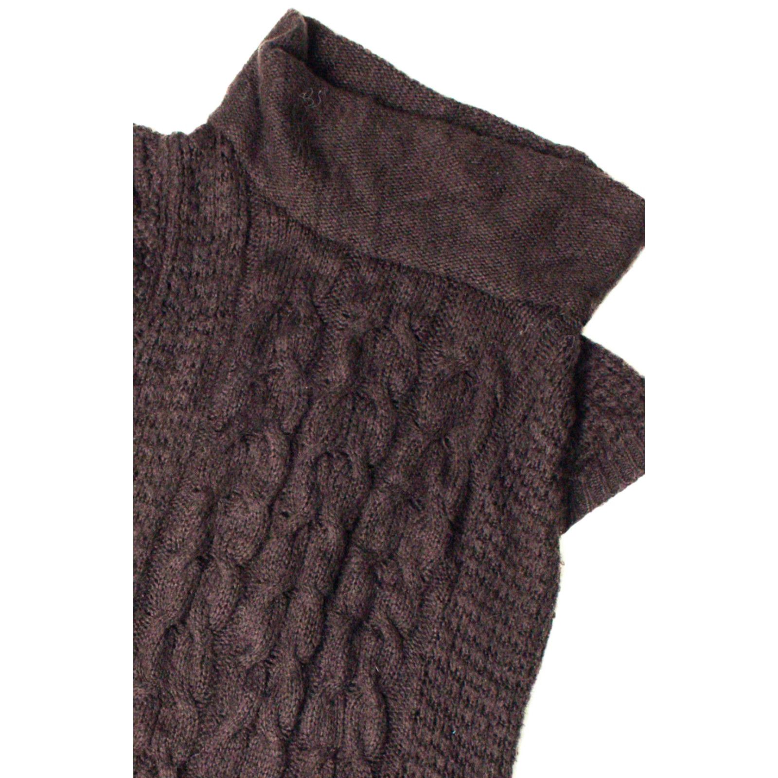 Vintage VINTAGE Crossroads Knit Sweater Short Sleeve Pullover Brown Large Sleeve 27 Length 18 Chest 18” Indonesia Ragstock Womens Mens Boys Girls Size L / US 10 / IT 46 - 2 Thumbnail