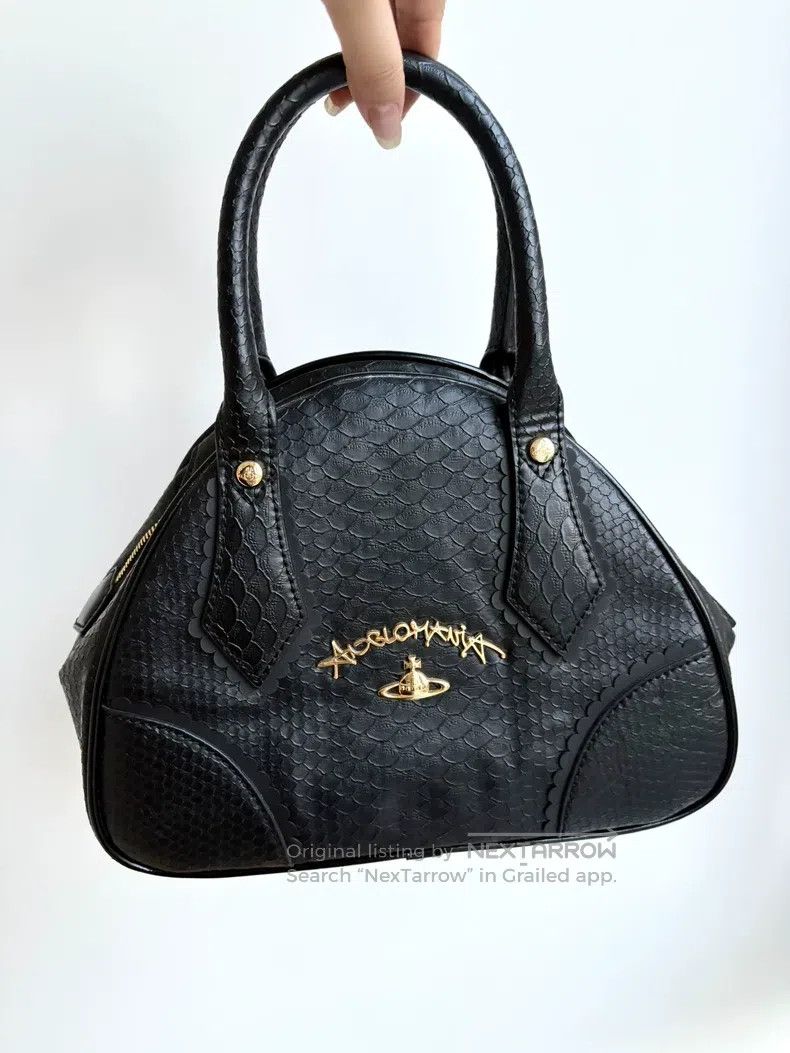 Vivienne Westwood vivienne westwood size os aoglomania Black Crocodile Leathe Size ONE SIZE - 1 Thumbnail