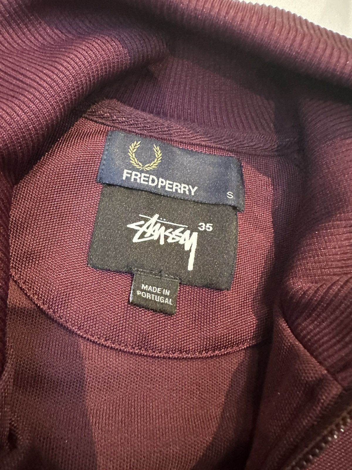 Stussy Stussy x Fredperry track jacket Size US S / EU 44-46 / 1 - 3 Thumbnail