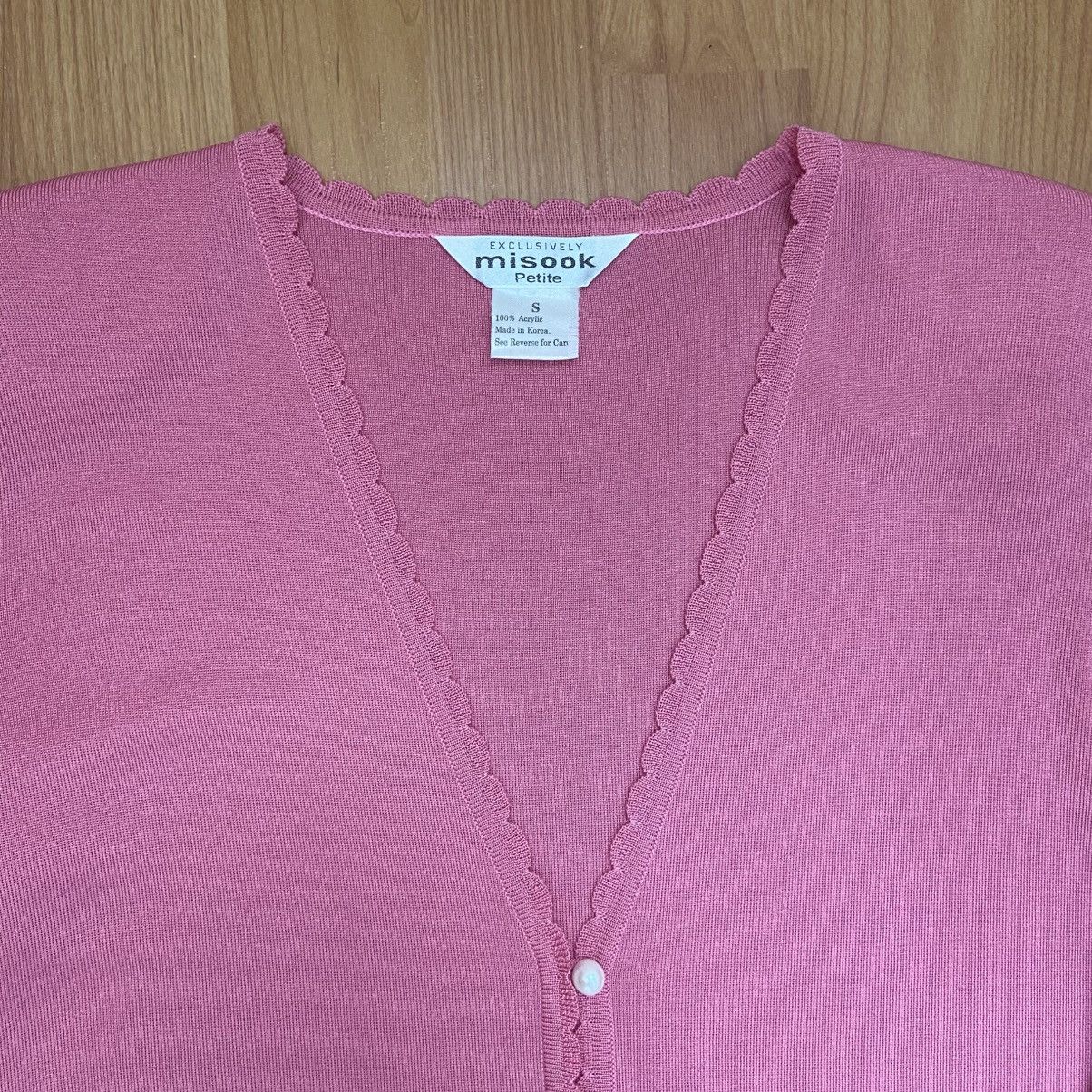 Vintage Vintage Exclusively Misook Petite Cardigan Women’s SP Size S / US 4 / IT 40 - 5 Thumbnail