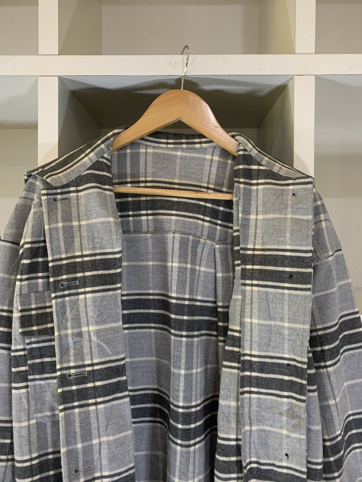 Flannel × GU Flannel Button Jacket Size US L / EU 52-54 / 3 - 9 Thumbnail