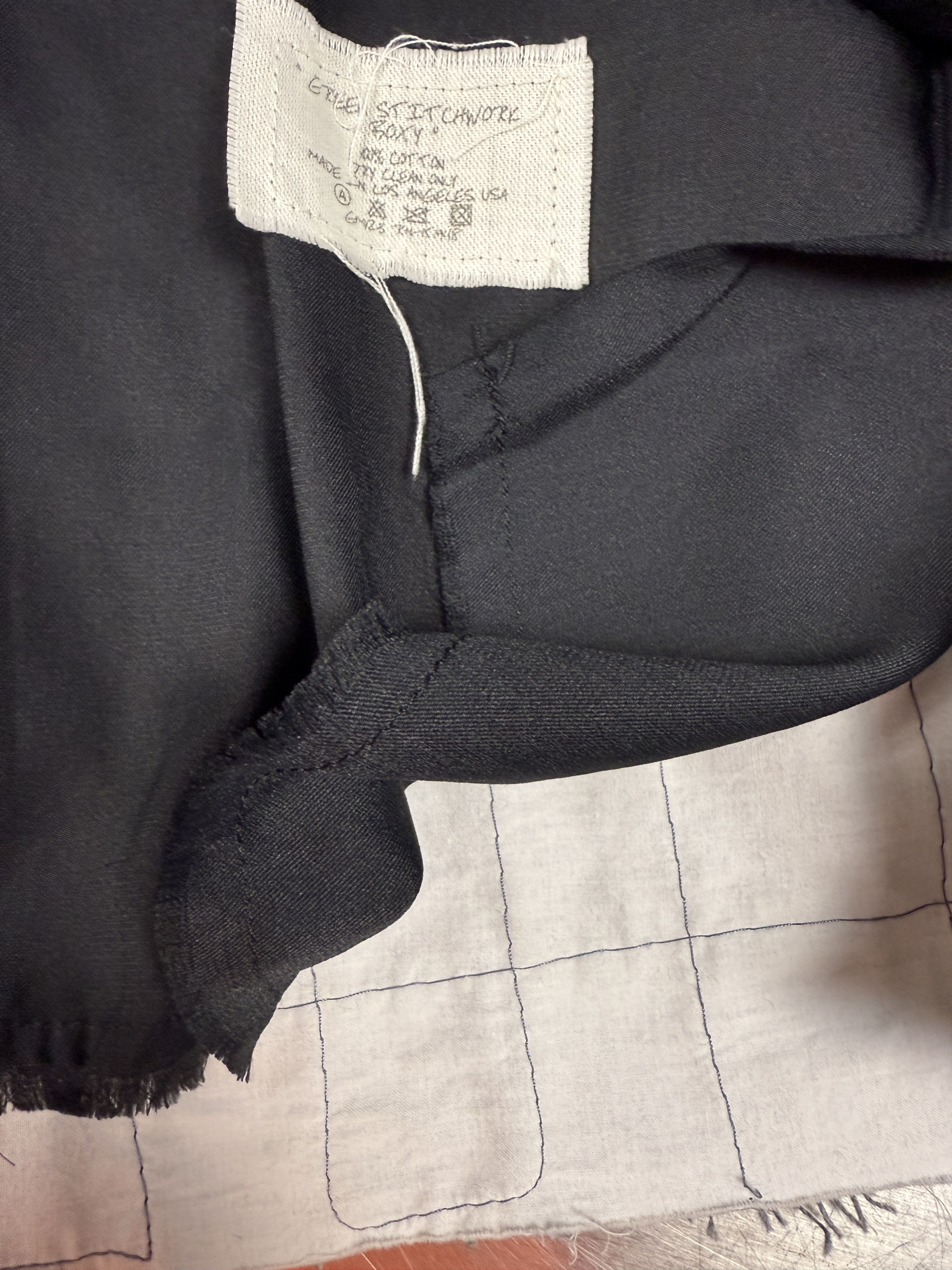 Greg Lauren $1600 Greg Lauren Green Stitchwork Boxy Jacket Size US XL / EU 56 / 4 - 5 Thumbnail