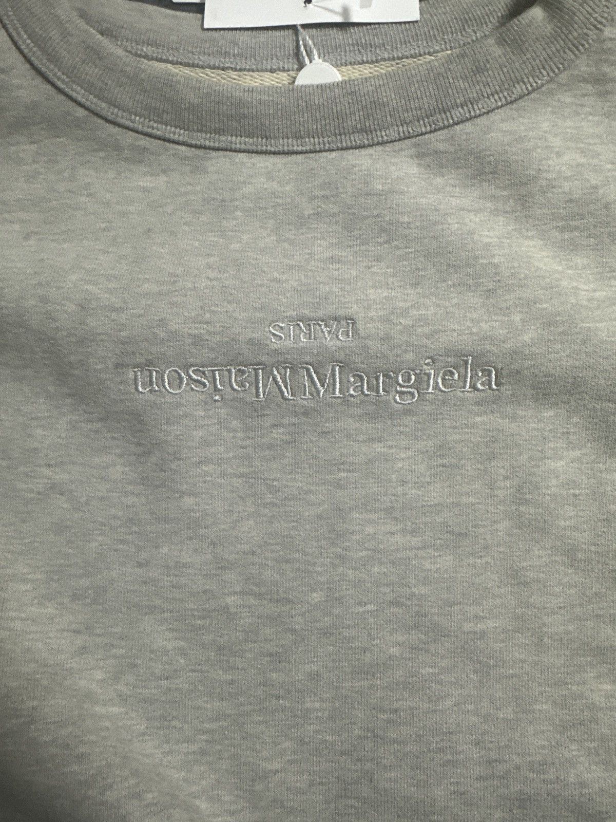 Maison Margiela Maison Margiela Logo Sweatshirt Size US S / EU 44-46 / 1 - 14 Thumbnail