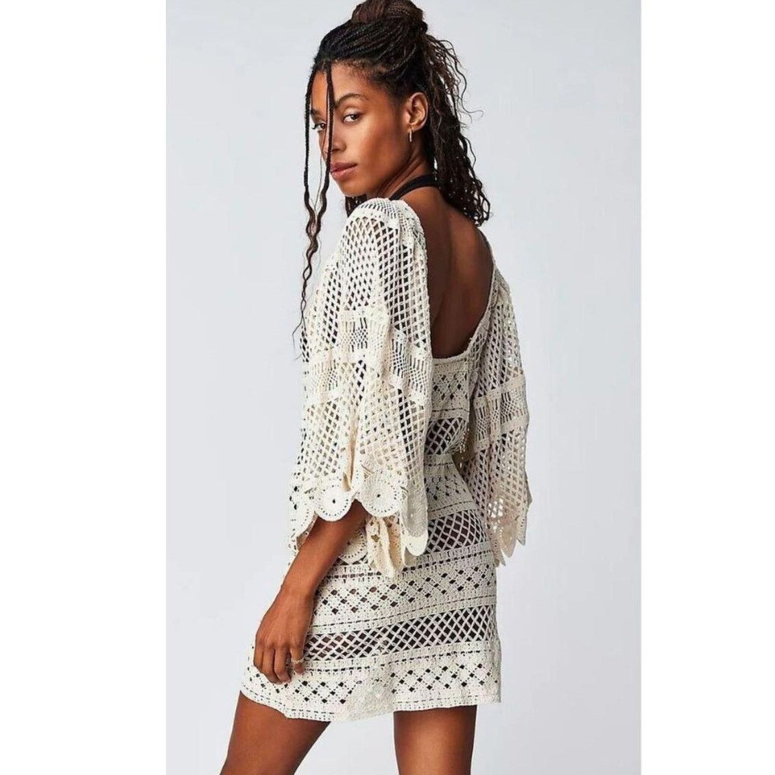 Free People New Free People Jen's Pirate Booty Zen Mini Dress $330 XS/S Size S / US 4 / IT 40 - 1 Thumbnail
