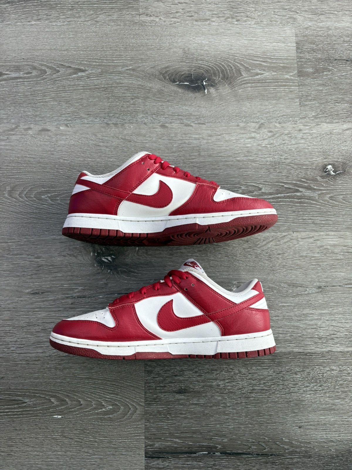 Nike Nike Dunk Low "White Gym Red” (WMNS) **PRE-OWNED** Size US 11.5 / EU 44-45 - 2 Thumbnail