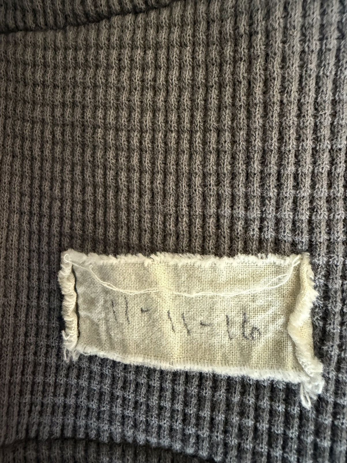 Greg Lauren NWOT 2500$ 50/50 Quilted Charcoal Flight Jacket Size US L / EU 52-54 / 3 - 23 Thumbnail