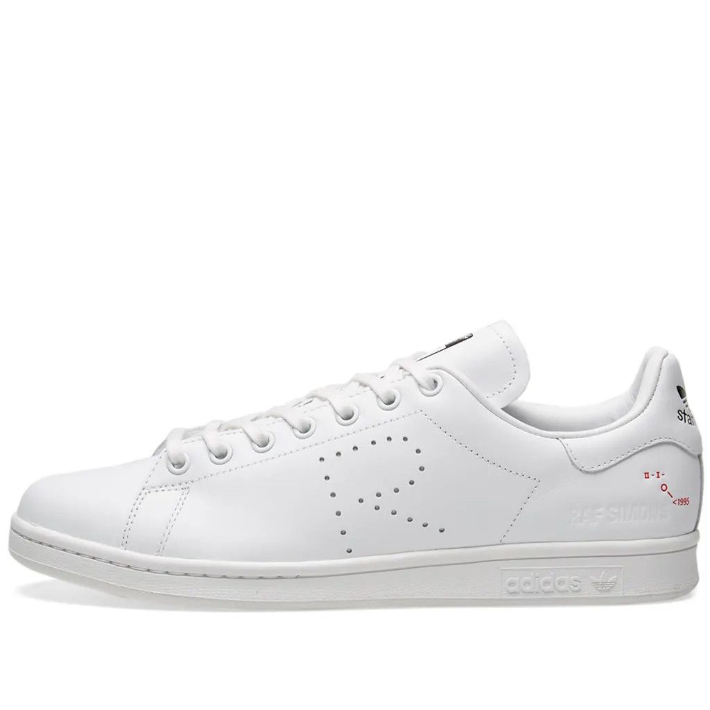 Adidas × Raf Simons 💚 2018 Raf Simons x Adidas Stan Smith Core White US 10 NEW Size US 10 / EU 43 - 1 Thumbnail