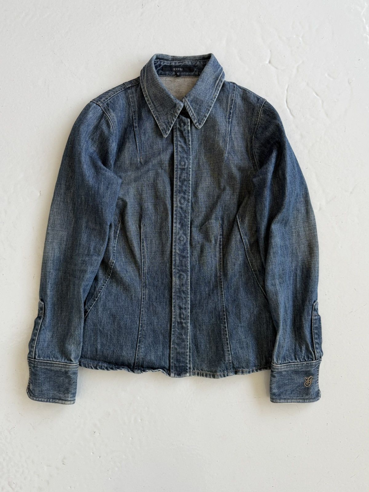Gucci × Tom Ford Gucci x Tomford archive 1999 Raw Denim Jacket