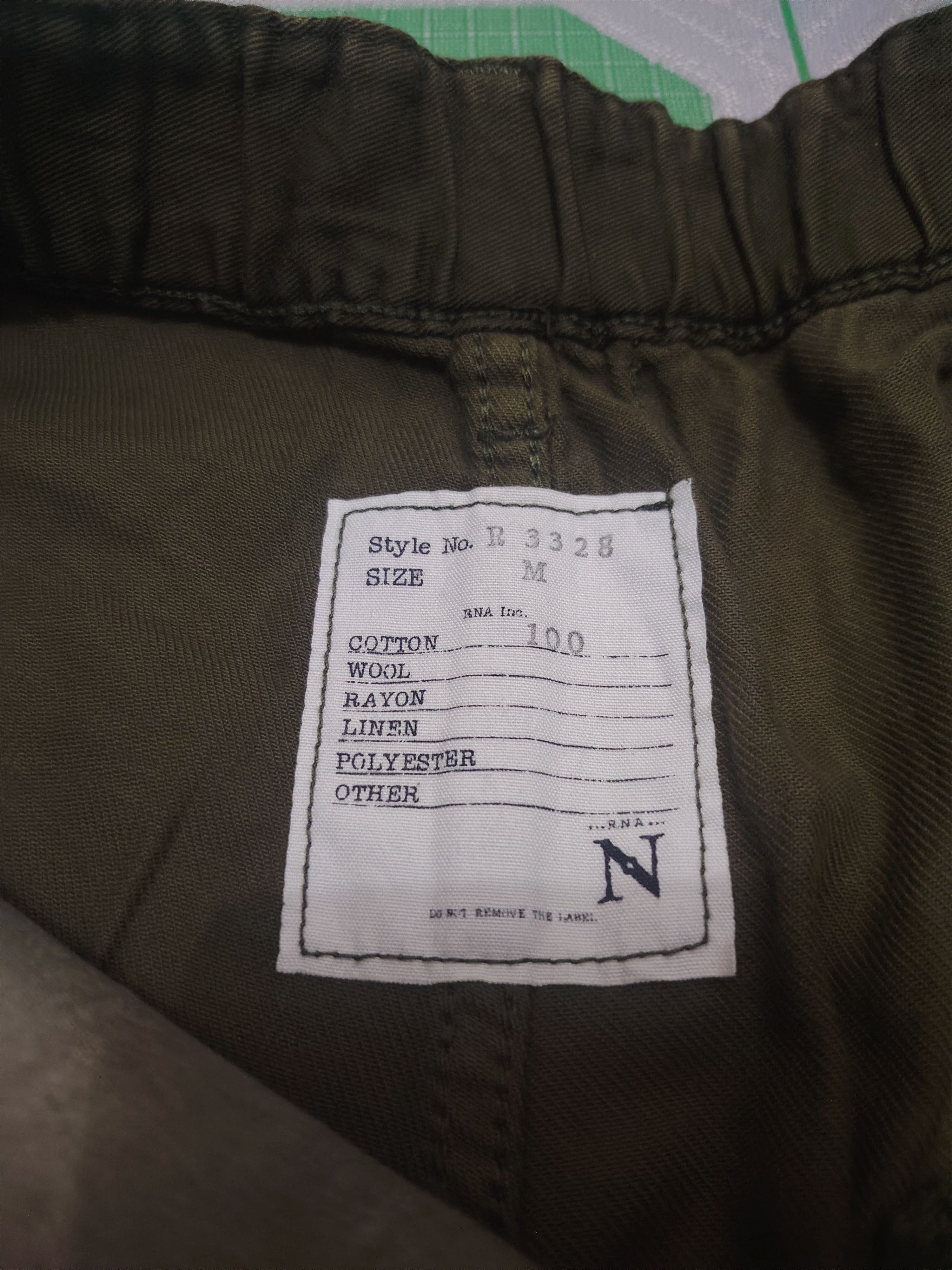 Japanese Brand Japanese Vtg RNA Relaxing Baggy Pants Size US 27 - 7 Thumbnail