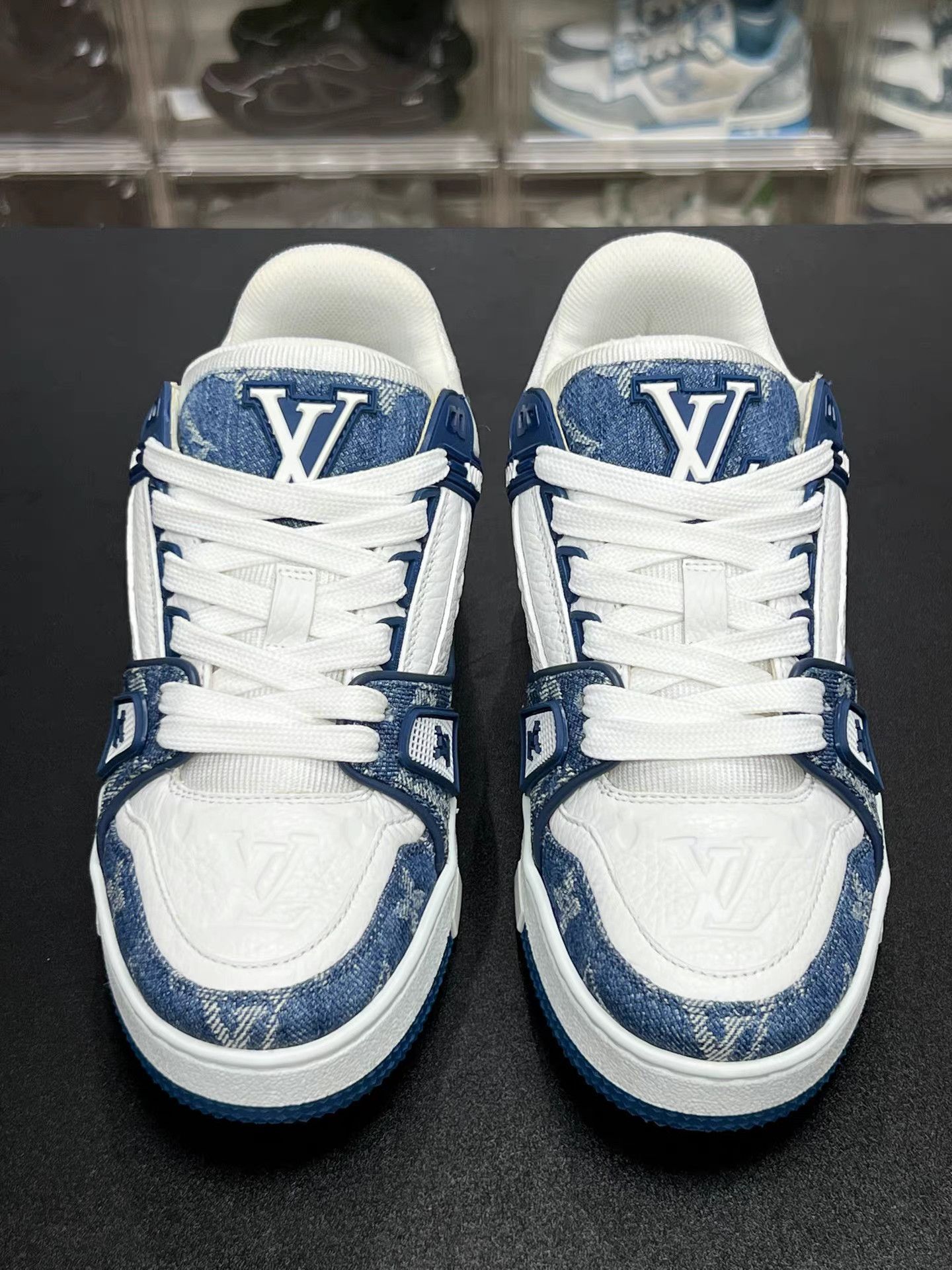 Louis Vuitton LV TRAINER Casual Shoes K15 Size US 5.5 / IT 35.5 - 2 Thumbnail