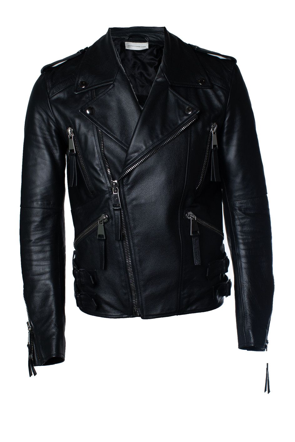 Faith Connexion Faith Connexion, black leather jacket Size US M / EU 48-50 / 2 - 1 Thumbnail