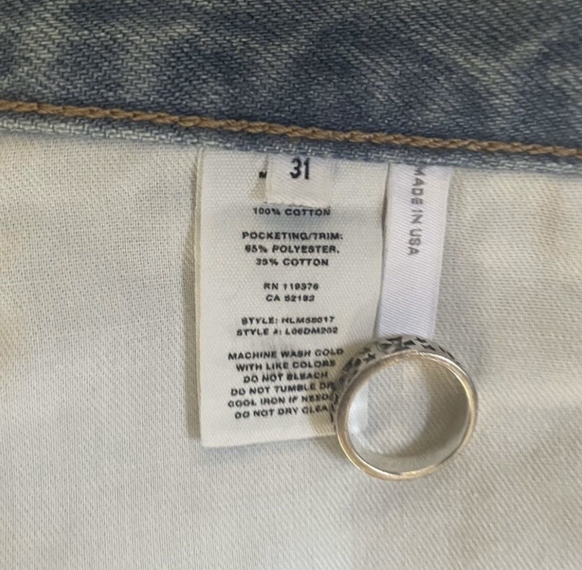 Helmut Lang Helmut Lang Reversible Denim Size 31" - 4 Thumbnail